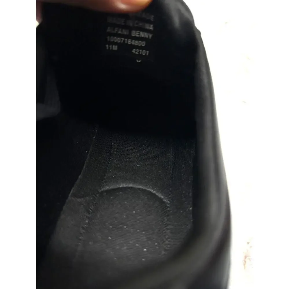 Alfani Benny Men’s Size‎ 11 M  Black Dress/Casual Sneaker Shoe